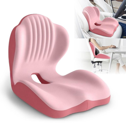 Ergonomic Memory Foam Seat Cushion for Back Pain Relief