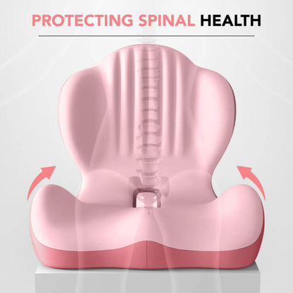 Ergonomic Memory Foam Seat Cushion for Back Pain Relief