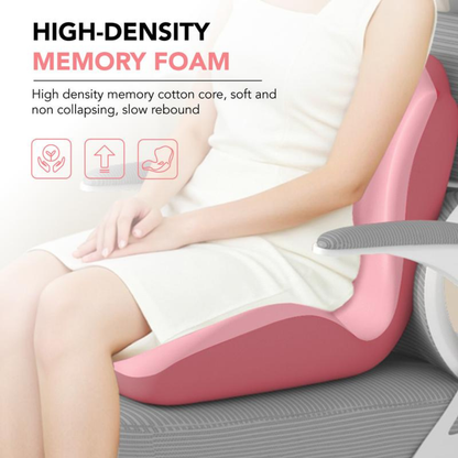 Ergonomic Memory Foam Seat Cushion for Back Pain Relief