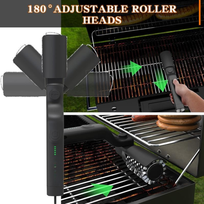 180° Adjustable / 360° Rotating Electric Grill Brush