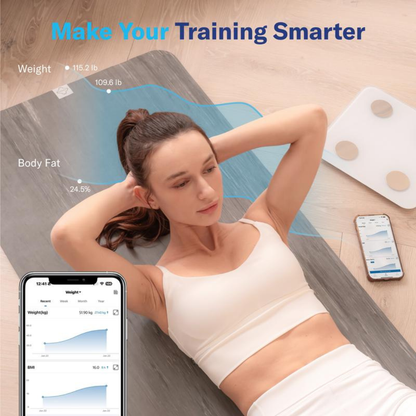Smart Scale for Body Weight, 7-Color Glowing