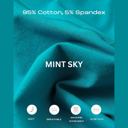 Women's Plus Size XL-5XL High Waisted Cotton Underwear