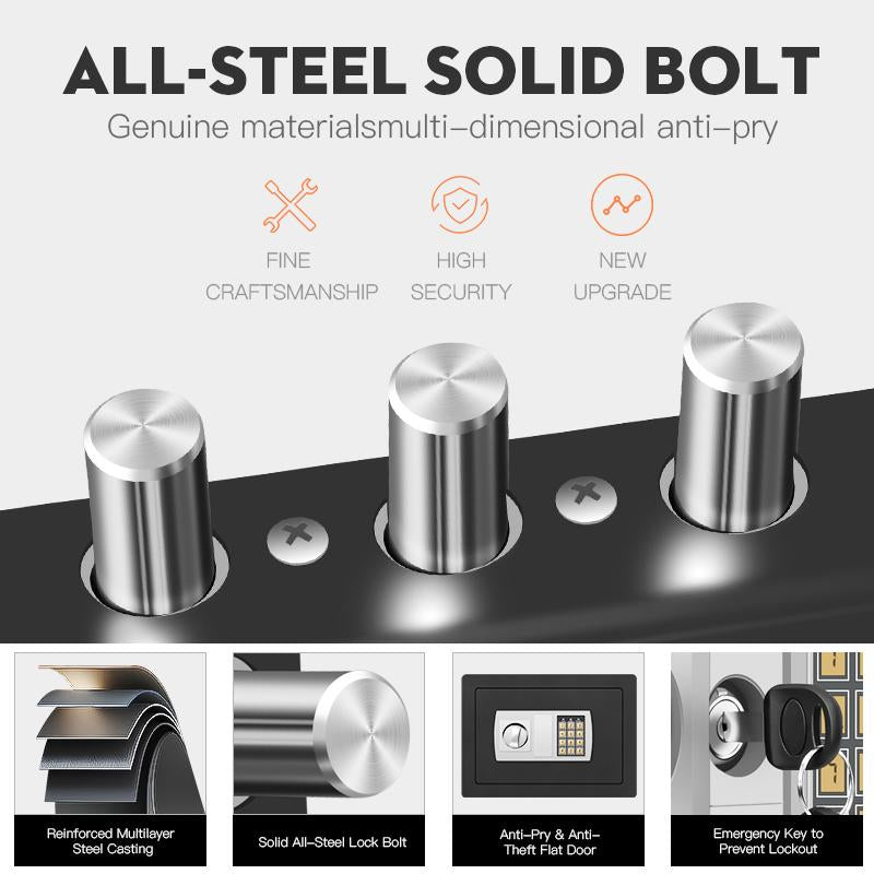Electronic Drop Slot Safe Box with Digital Keypad Lock