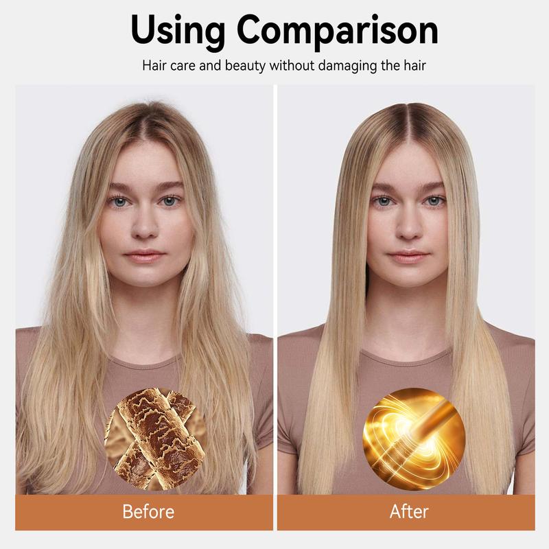 5-in-1 Hot Air Brush Gentle Styling Ultra-Lightweight Design Zero Heat Damage