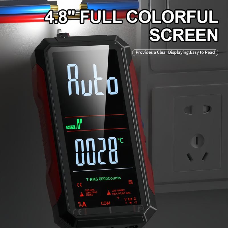 Digital voltmeter 4.8" LCD screen 